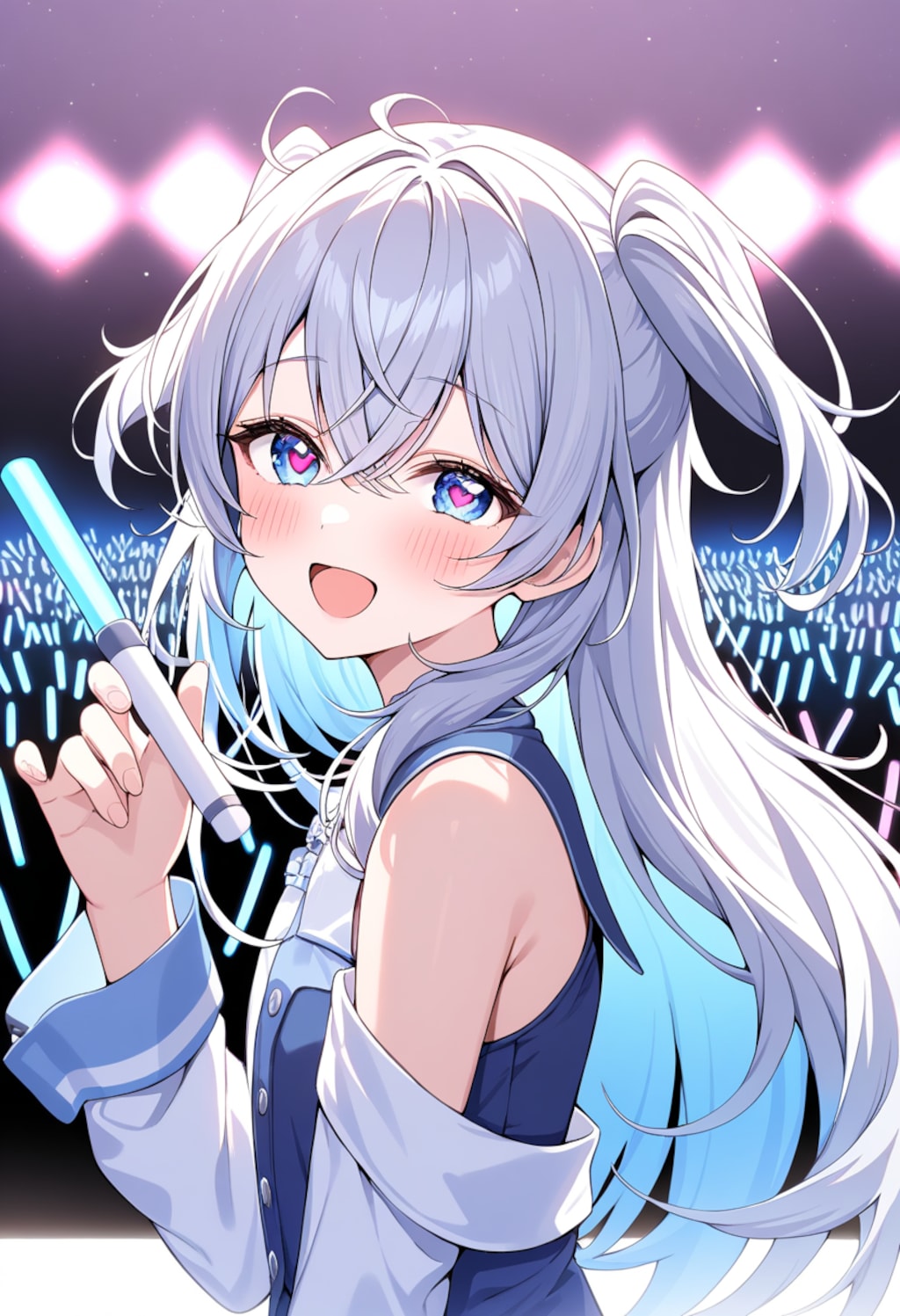 ねむい中歌うディアちゃん、大はしゃぎの誰か