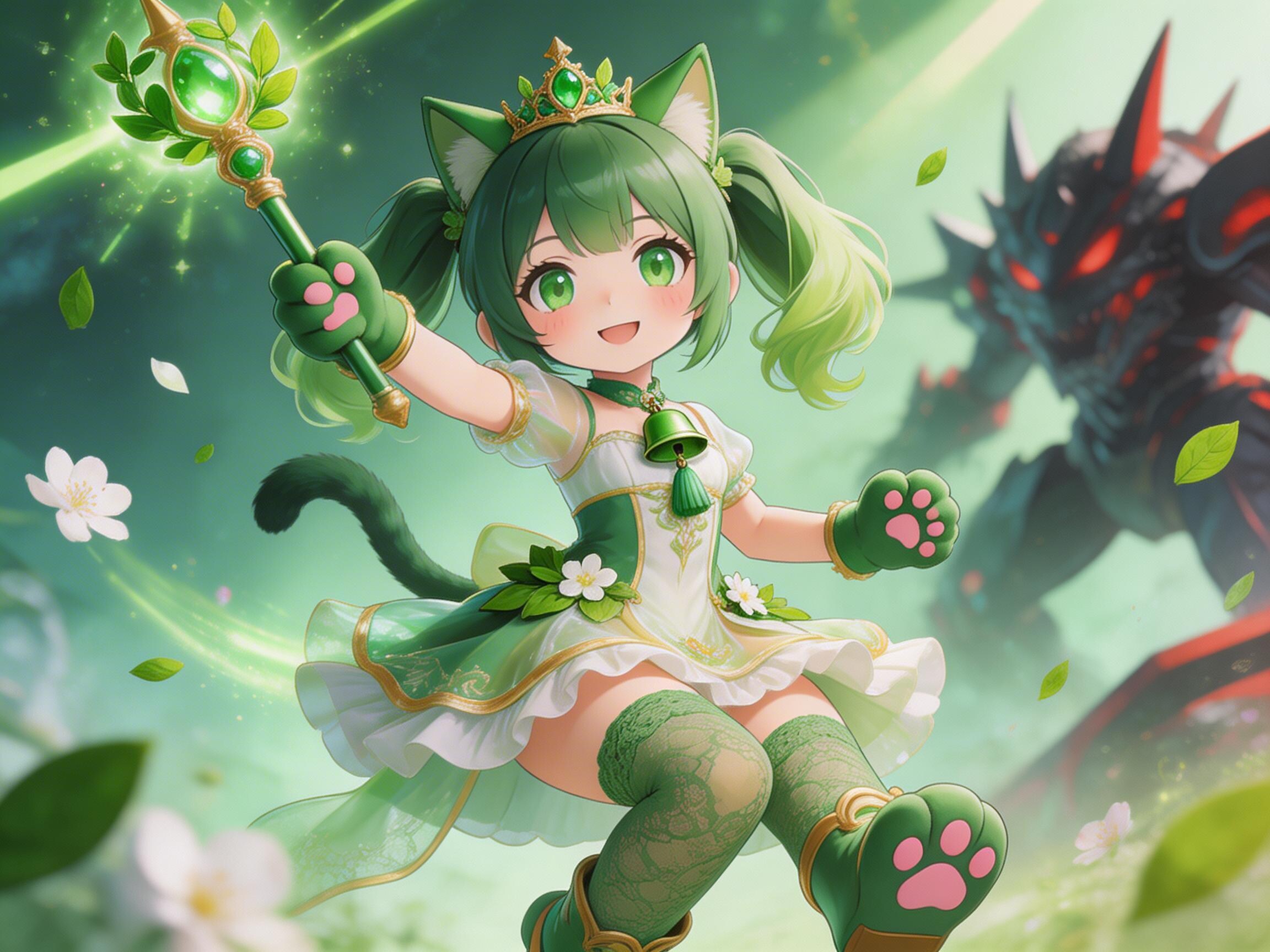 みどツイにゃん