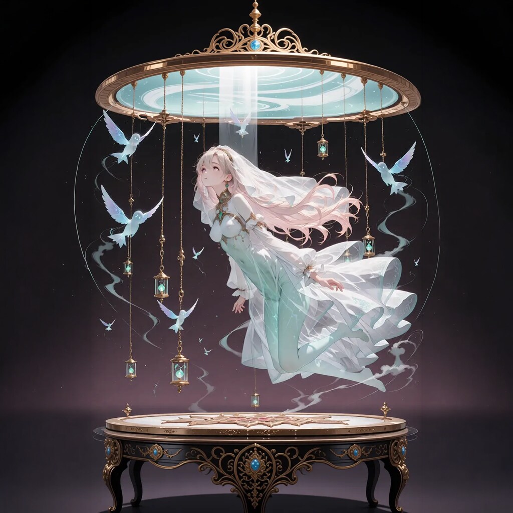 七瀬マキ幻想写真集『Spirit of Maria』（撮影：日々　コレオ　監修：ヒビ・スタジオ）
