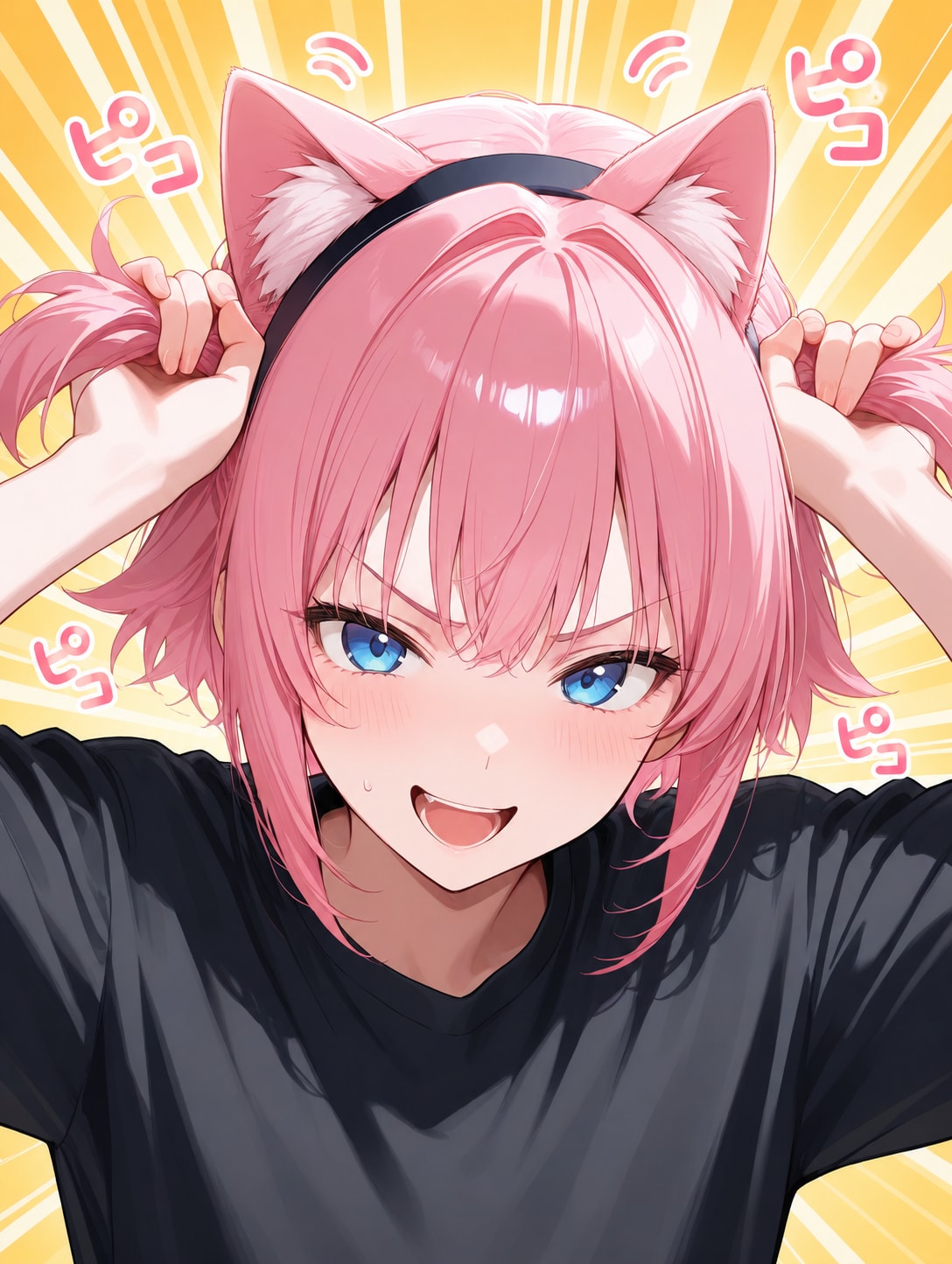 ネコミミピコピコ | の人気AIイラスト・グラビア