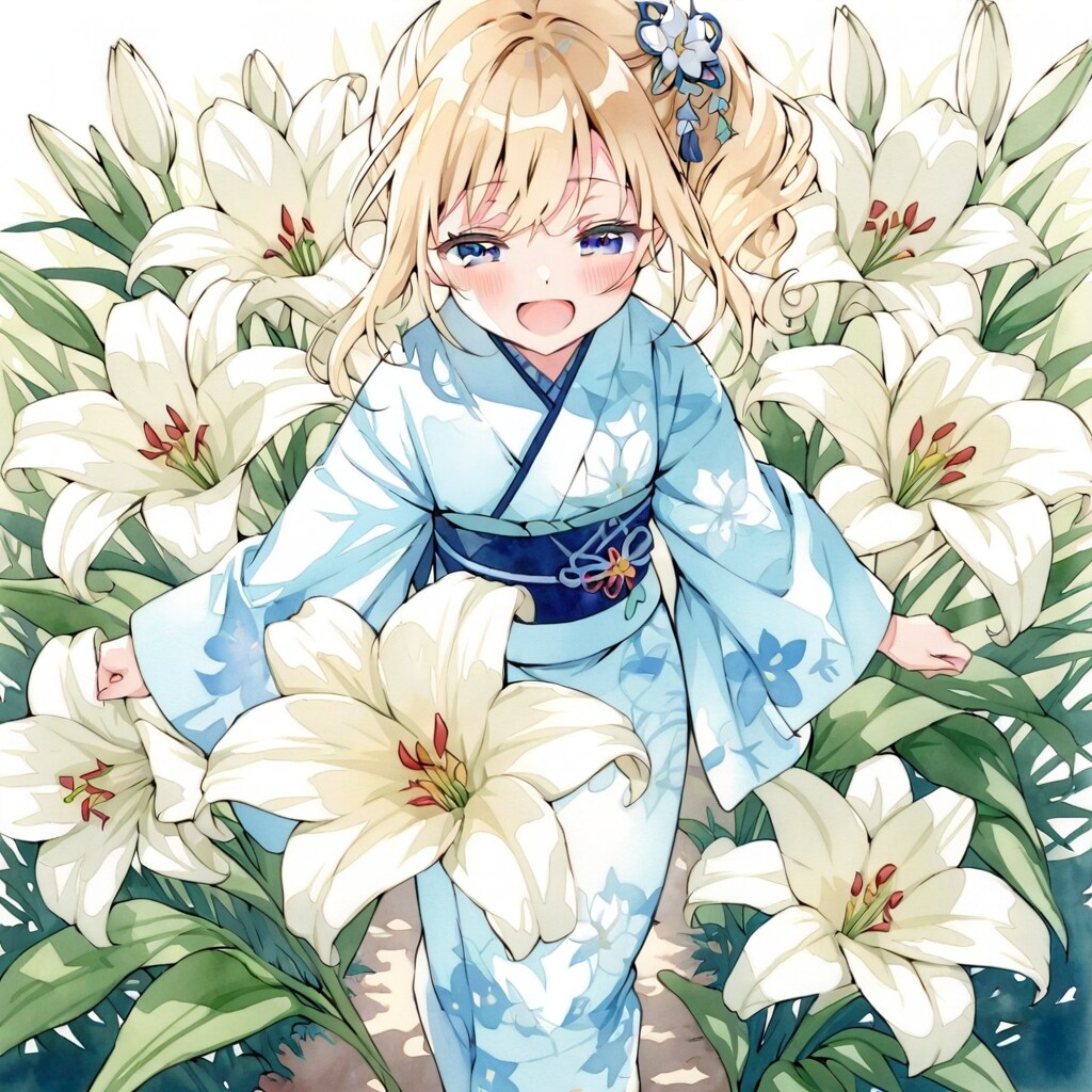 歩く姿は百合の花(LILAC)