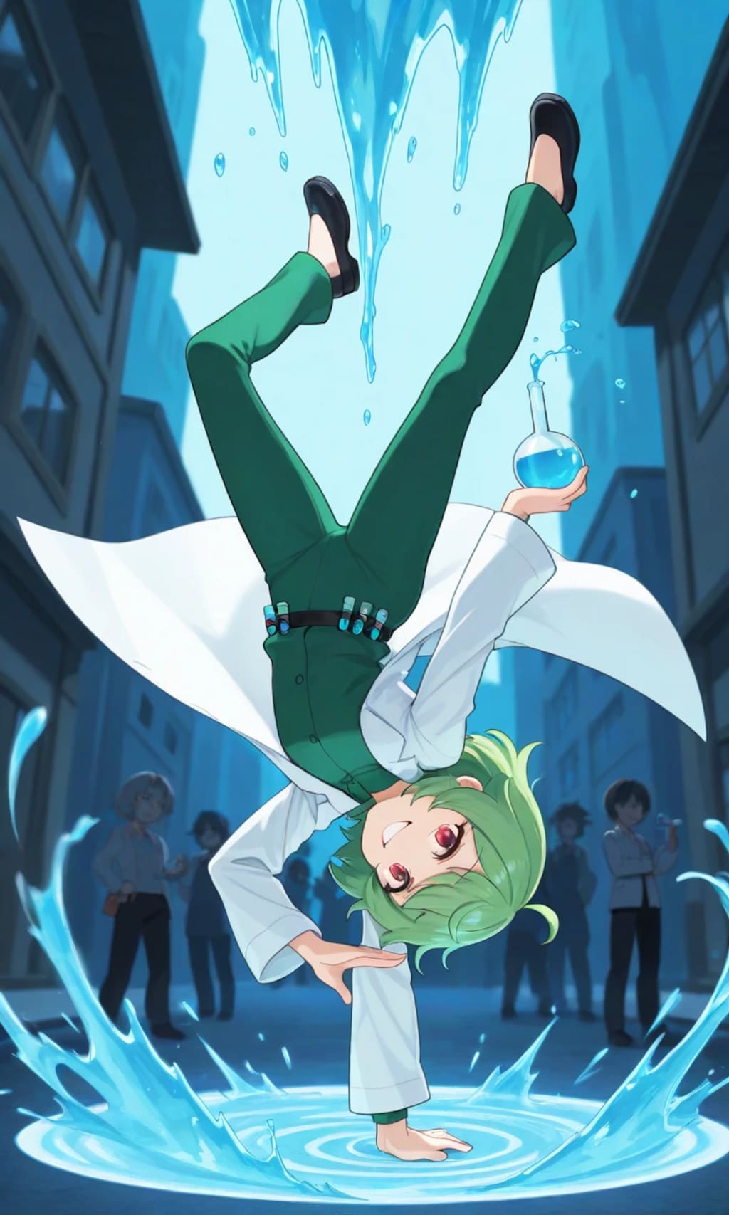 近づかないほうが良いよ、氷像になりたくないだろう？