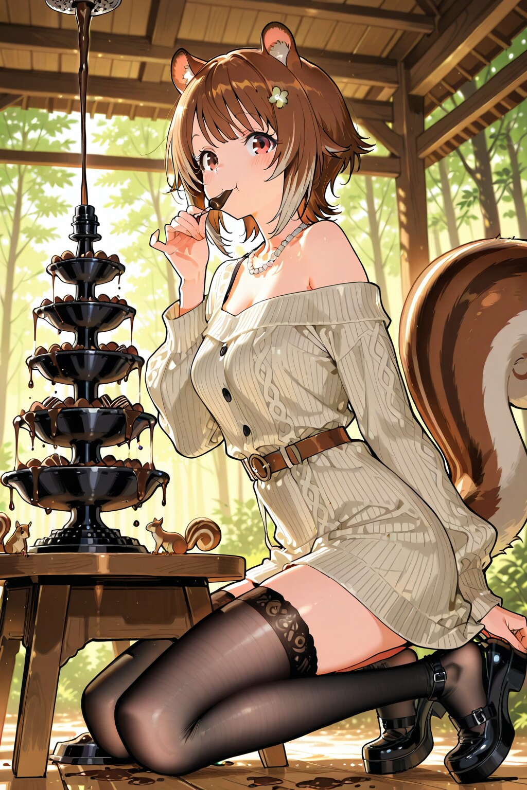 シルちゃんのホワイトデー《おいでよ どうぶつの娘》