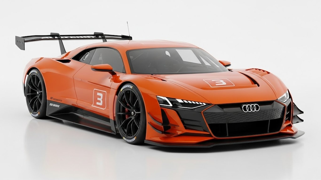 アウディビジョングランツーリスモレーシングカー