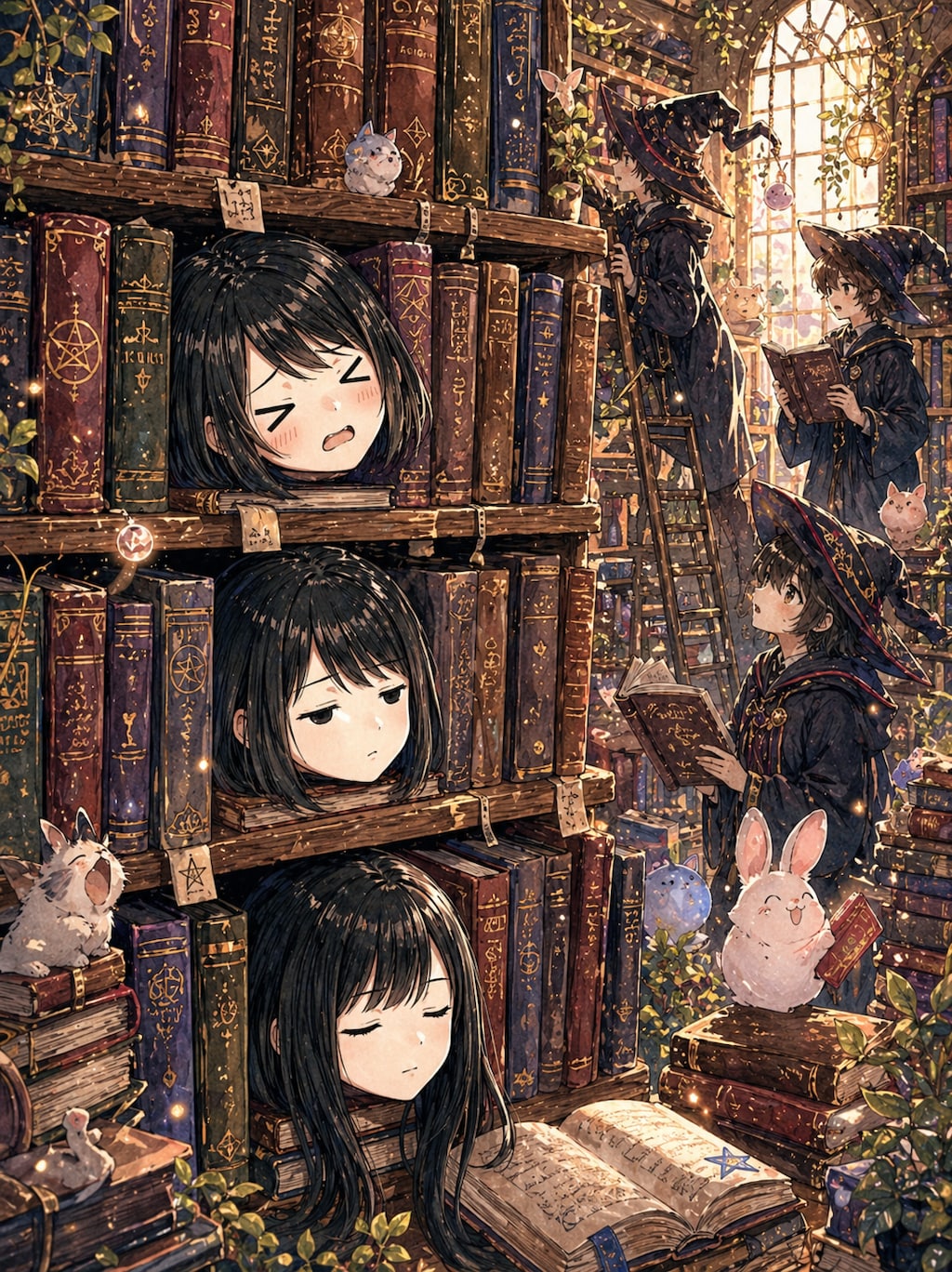 読書って眠たくなるよね～