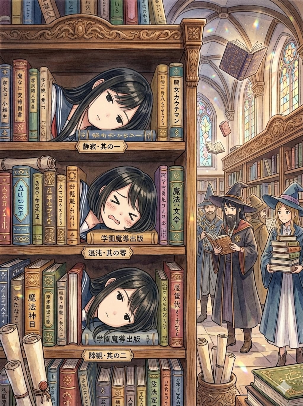 読書って眠たくなるよね～