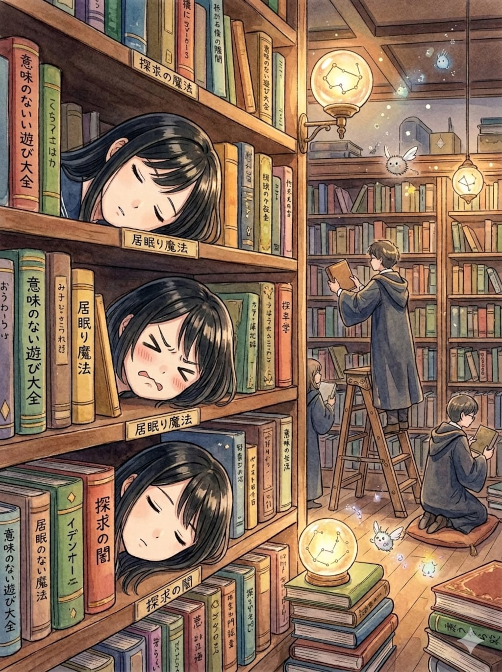 読書って眠たくなるよね～
