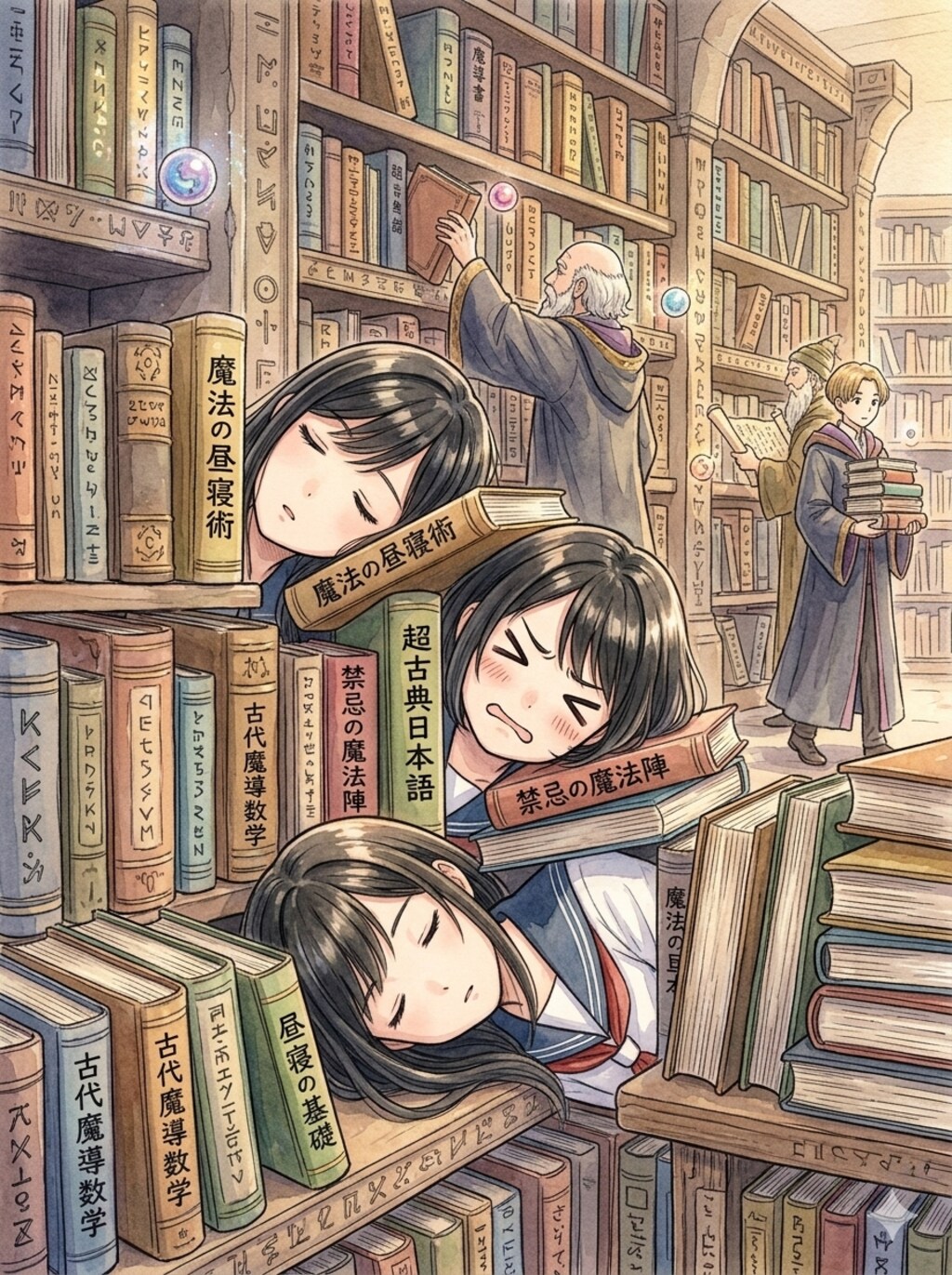 読書って眠たくなるよね～