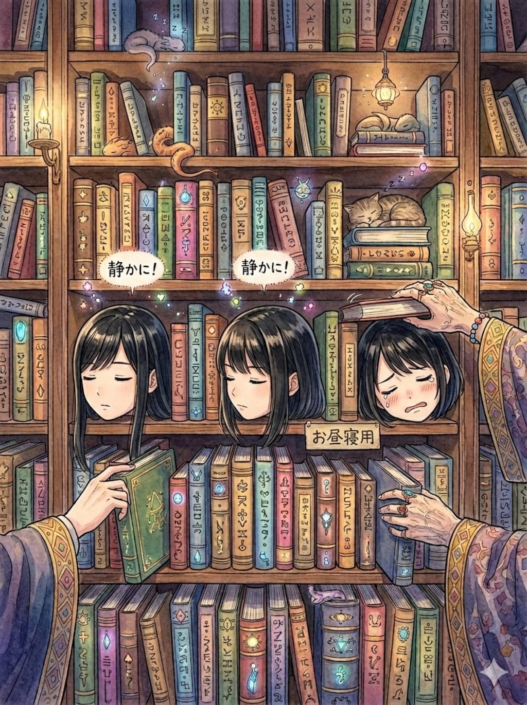 読書って眠たくなるよね～