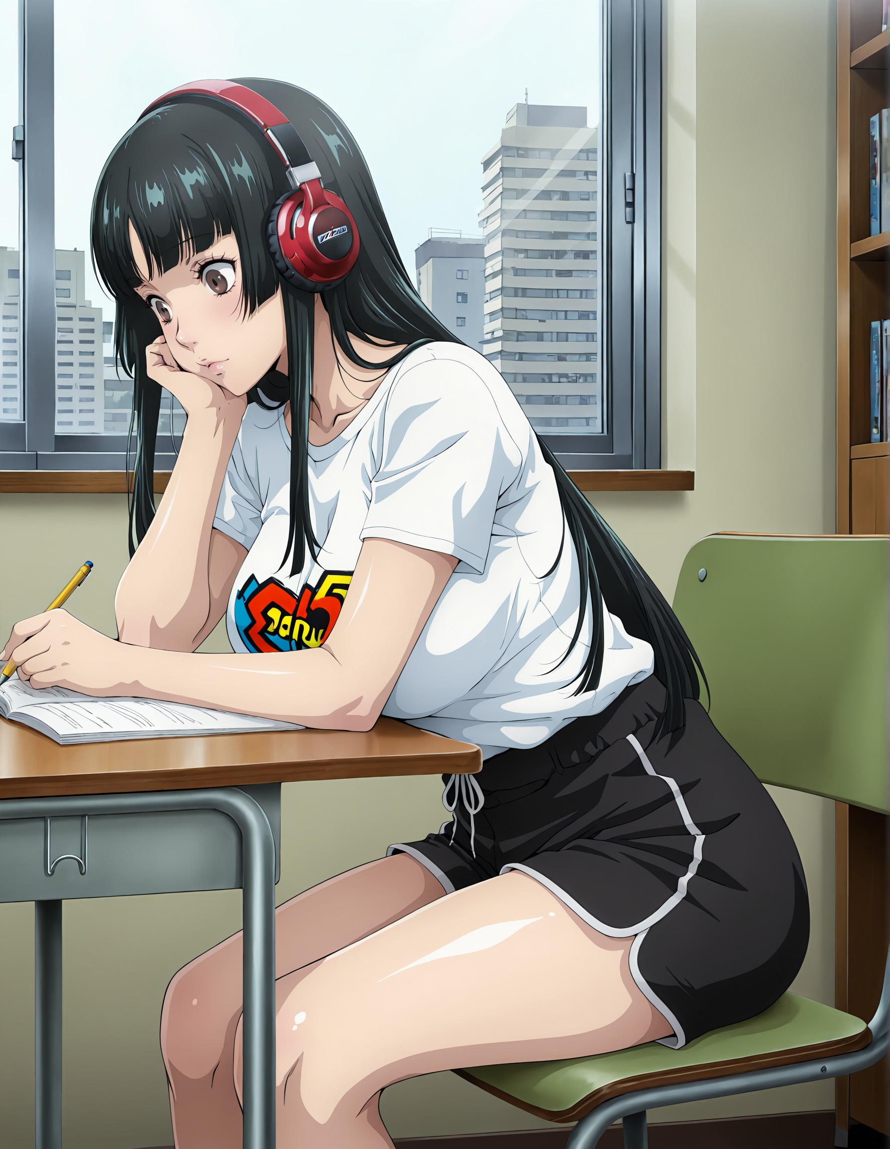 自習(ヽ''ω`) | の人気AIイラスト・グラビア