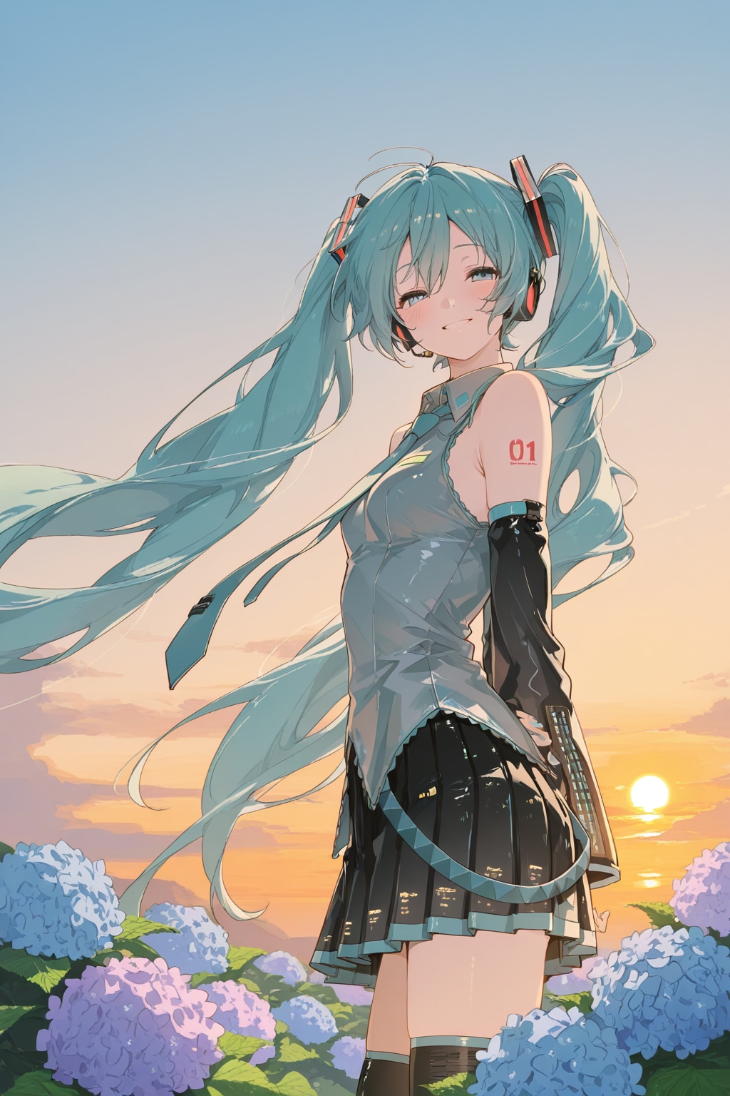 黄昏ミク