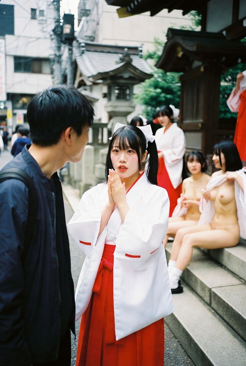 波山大学巫女バイト