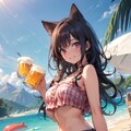 夏だから心霊写真か？（手）いやビール！ 2枚目