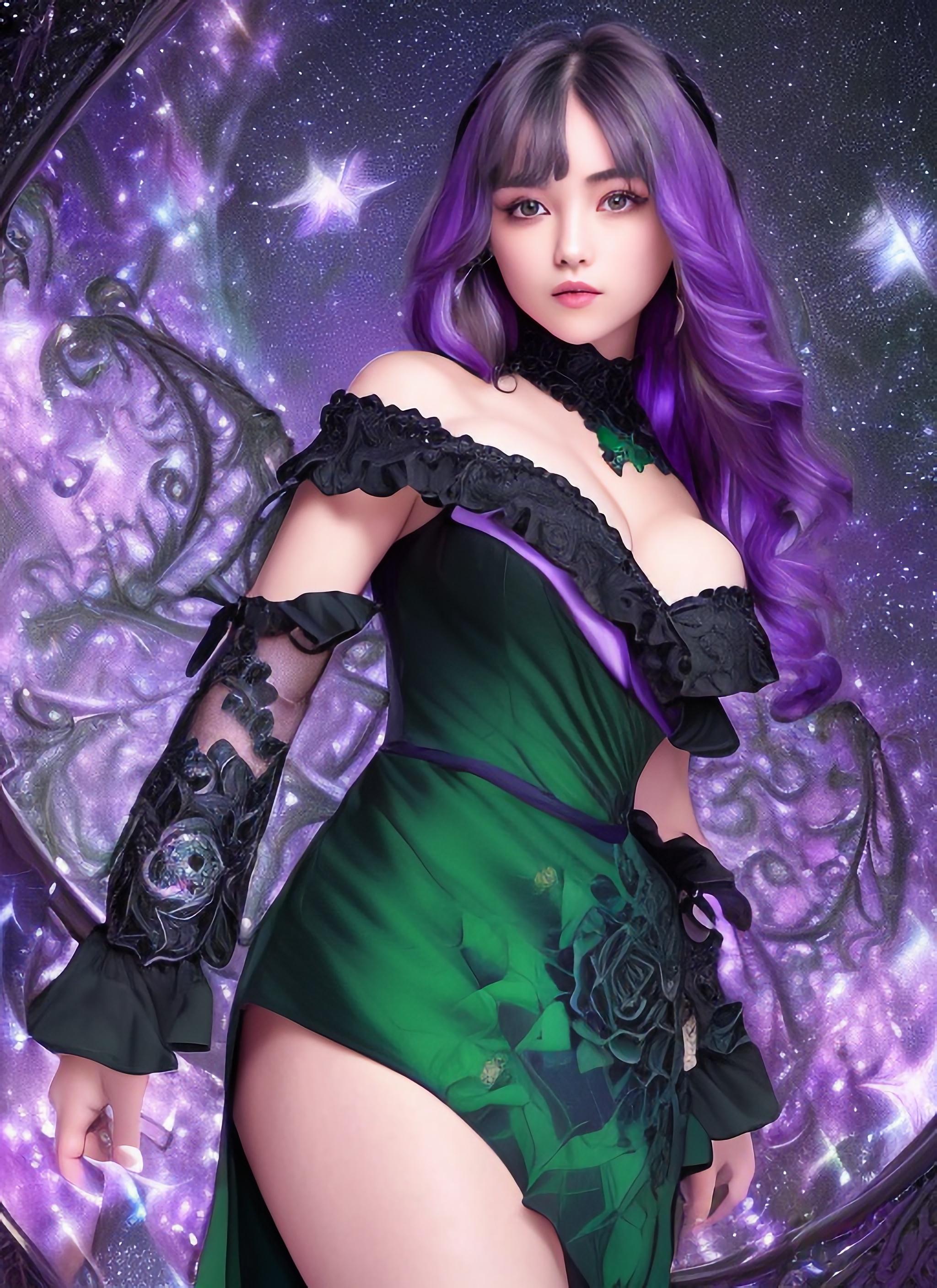 ファンタジー要素が強めのドレス