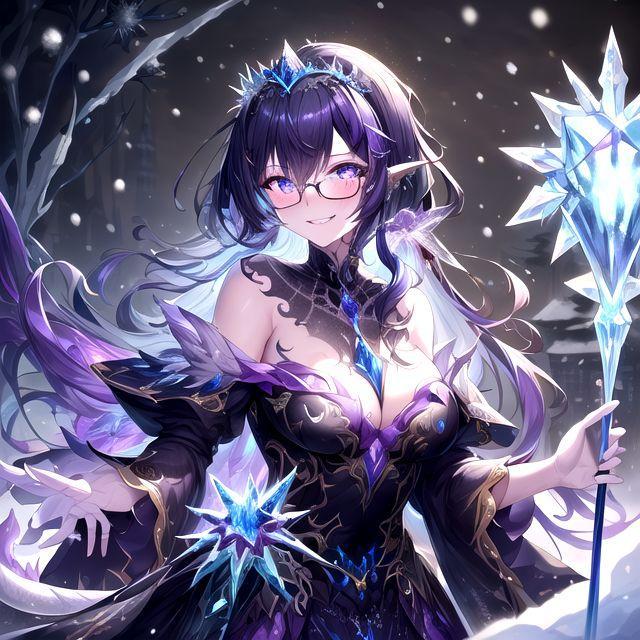魔法少女リーダー　氷槍龍エイダ