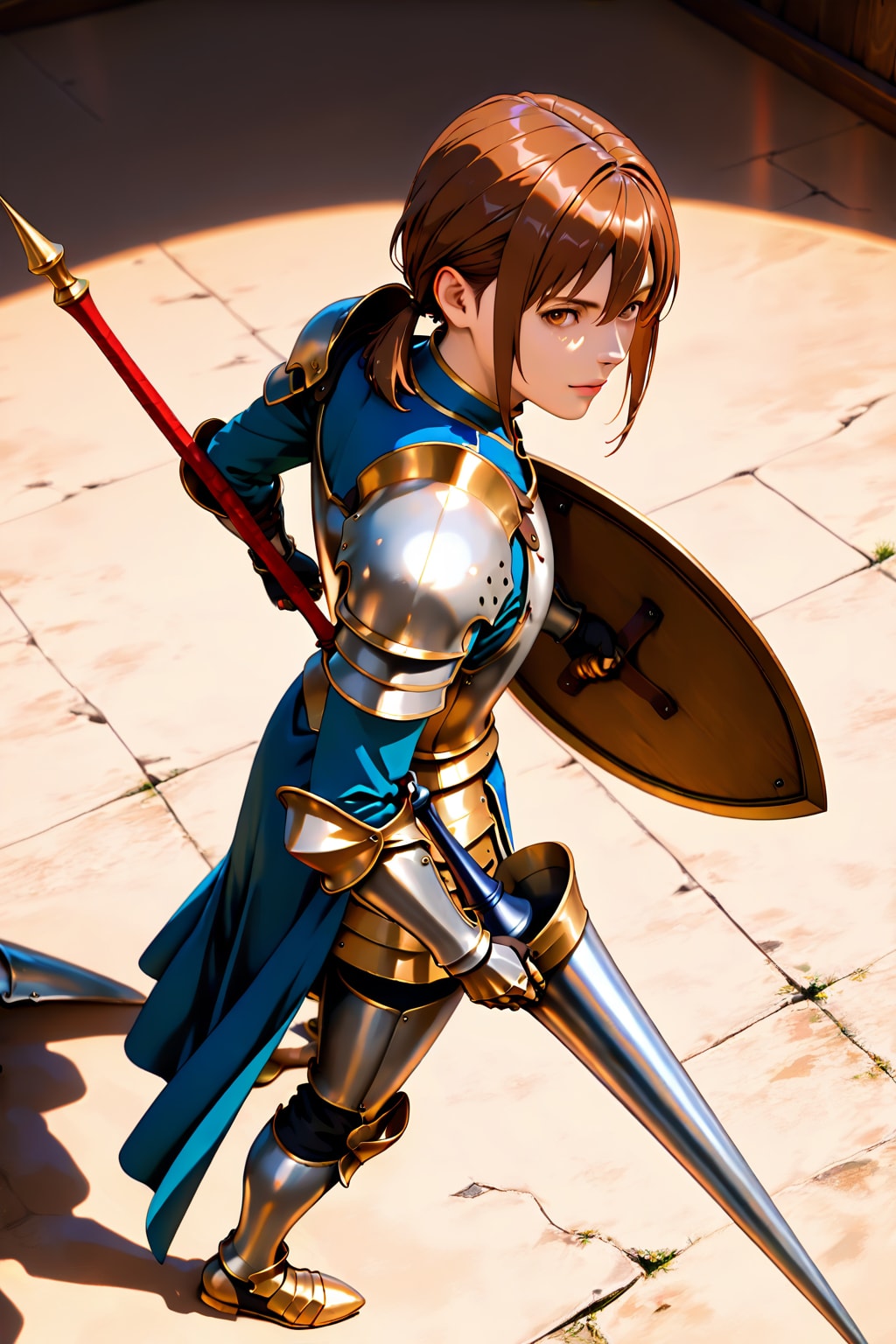 貫き進む風雷の槍士-41- | の人気AIイラスト・グラビア