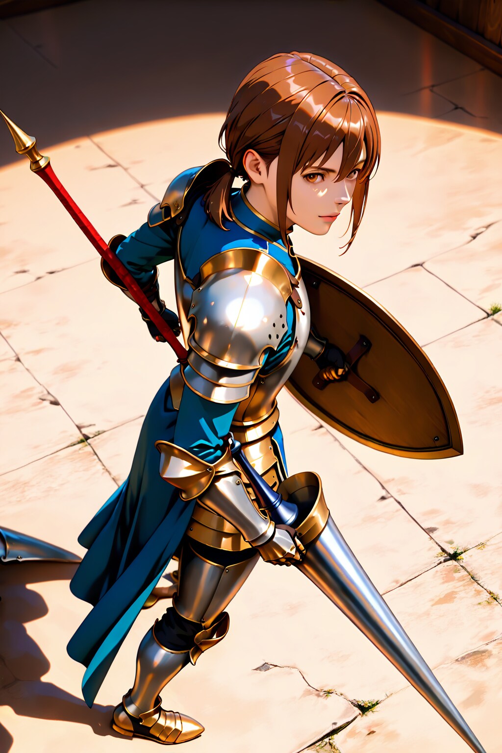 貫き進む風雷の槍士-41-