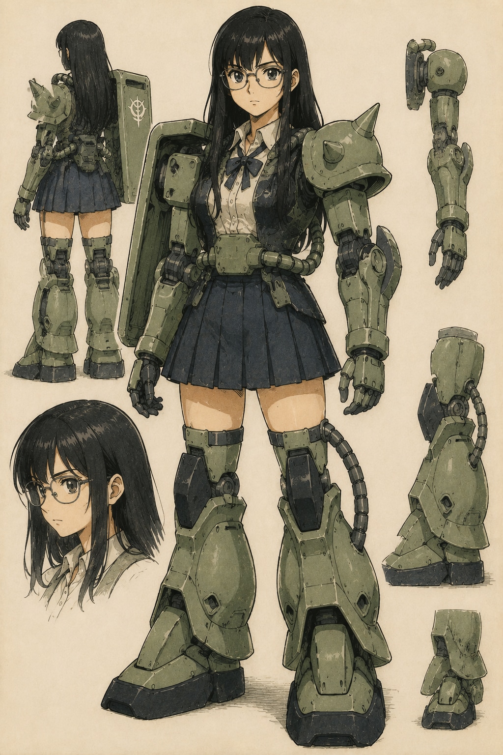 😀🔥火を噴く！吠える！ ～戦場の娘・ガトリングさん～