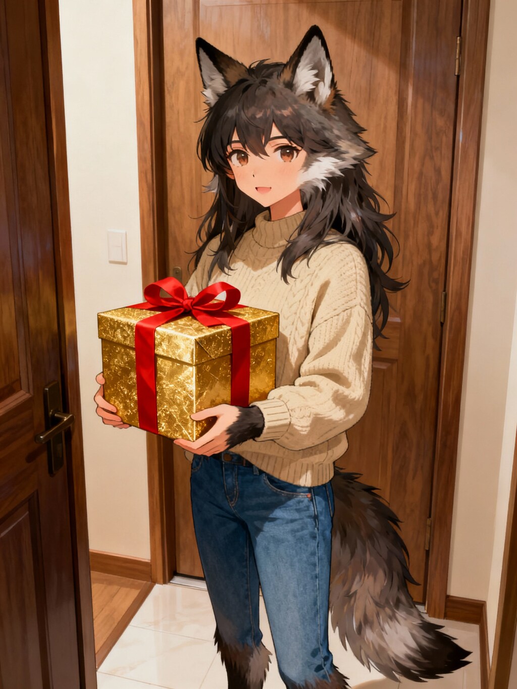 オオカミの恩返し