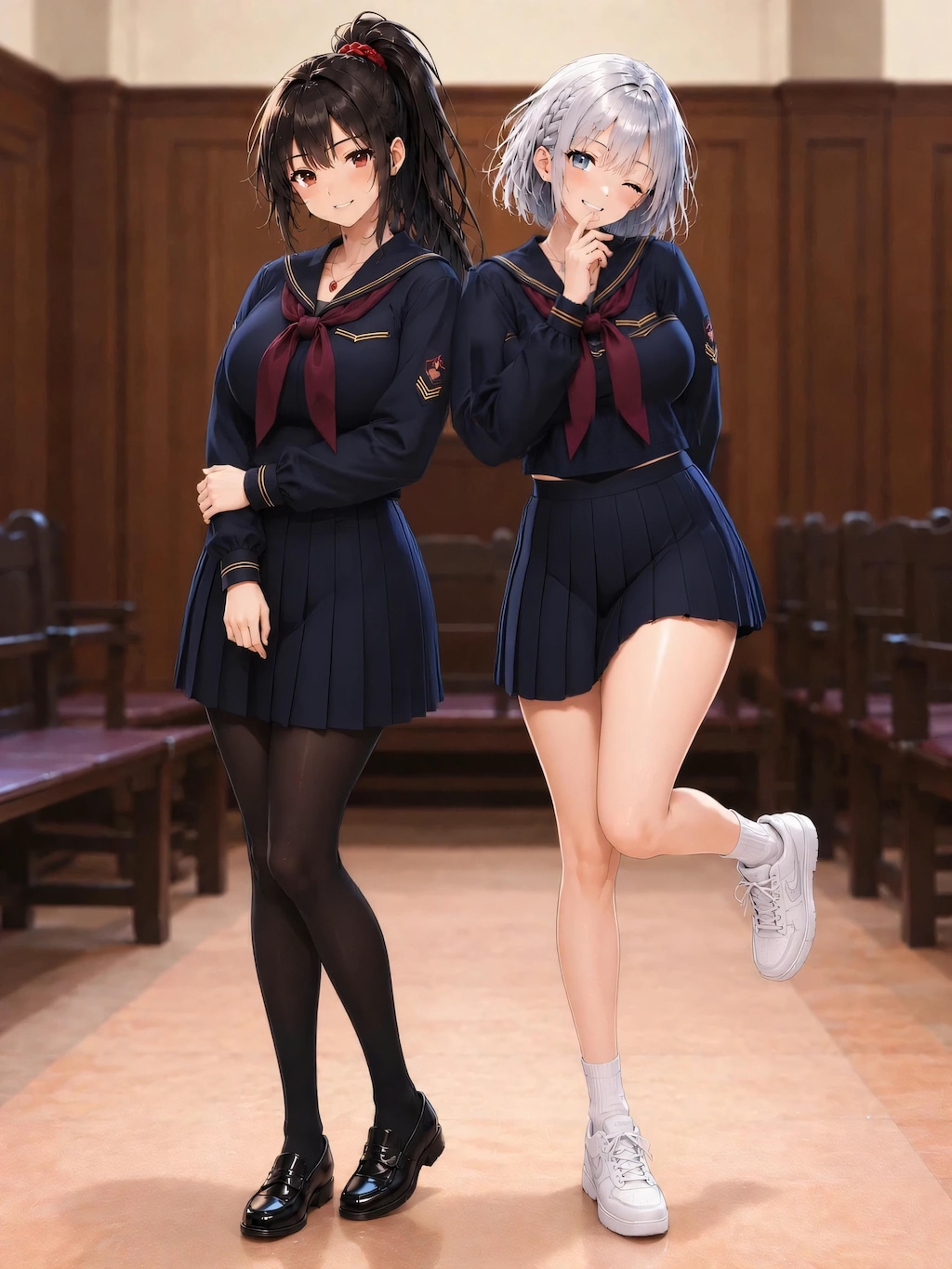 #AI月曜日の制服少女 のP目線🕶️