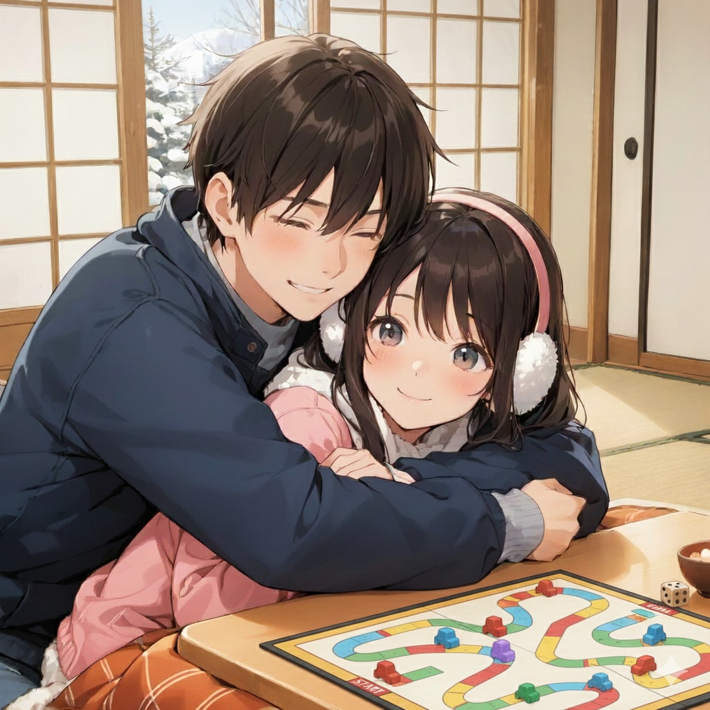 お兄ちゃん、あったかい | の人気AIイラスト・グラビア