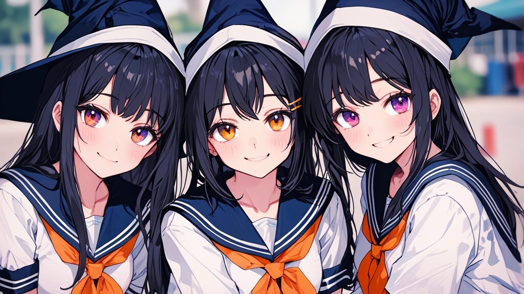 魔法学校のセーラー服