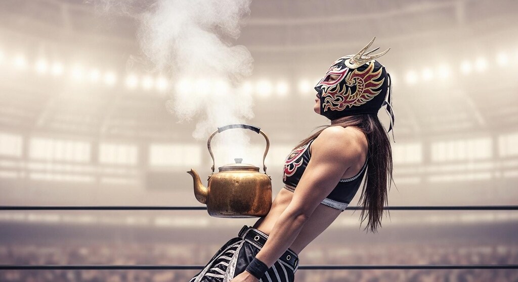 へそ茶レスラー