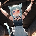 メイドとまにお仕置き① 2枚目