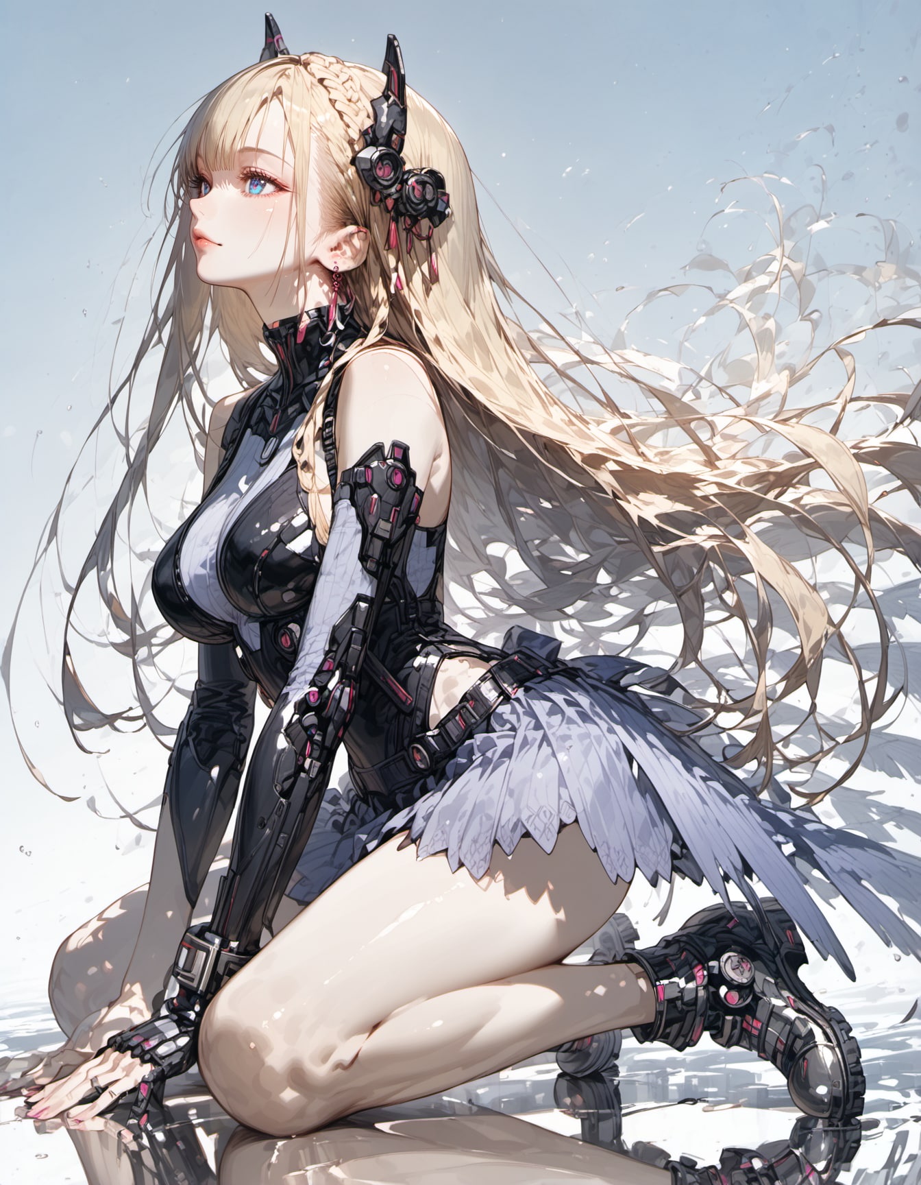 Futuristic Maiden | の人気AIイラスト・グラビア