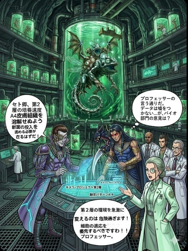 敵組織｢磐是院魔覇斗｣ヴァンゼィンマハトの地下研究所