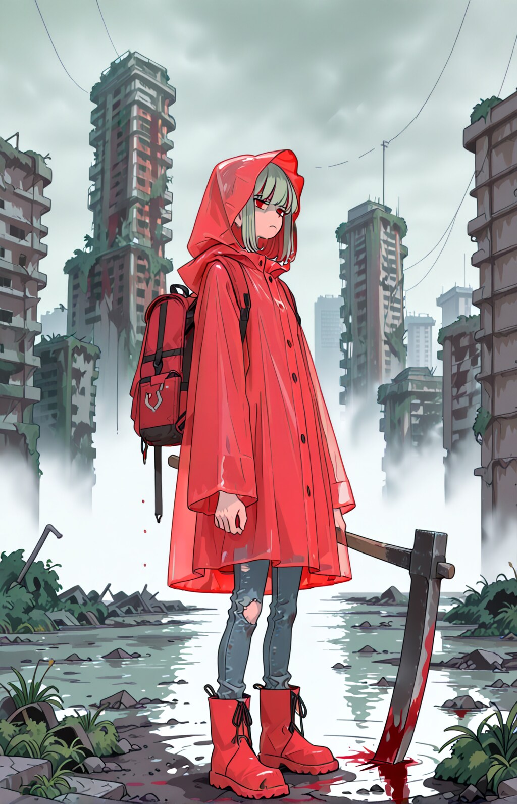 赤いモノを探して