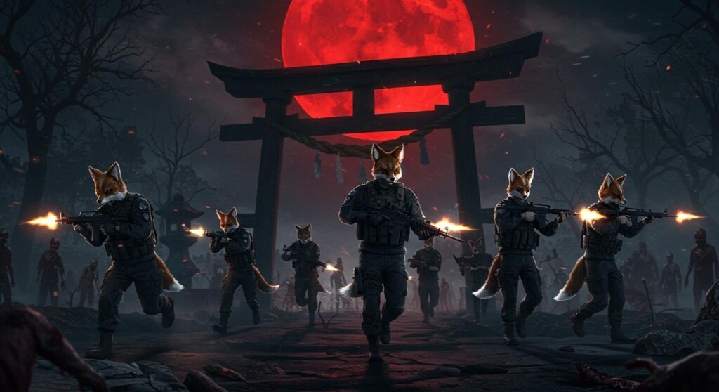 #オキツネゾンビ討伐 『特殊部隊派遣』【ニャンノ世界】