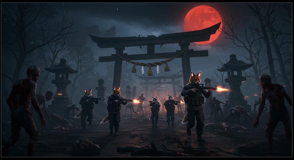 #オキツネゾンビ討伐 『特殊部隊派遣』【ニャンノ世界】