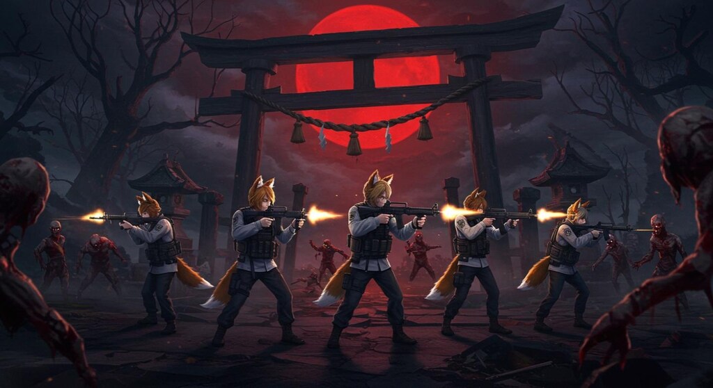 #オキツネゾンビ討伐 『特殊部隊派遣』【ニャンノ世界】