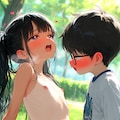 褐色少女×陰キャ男子のインピオ 3枚目