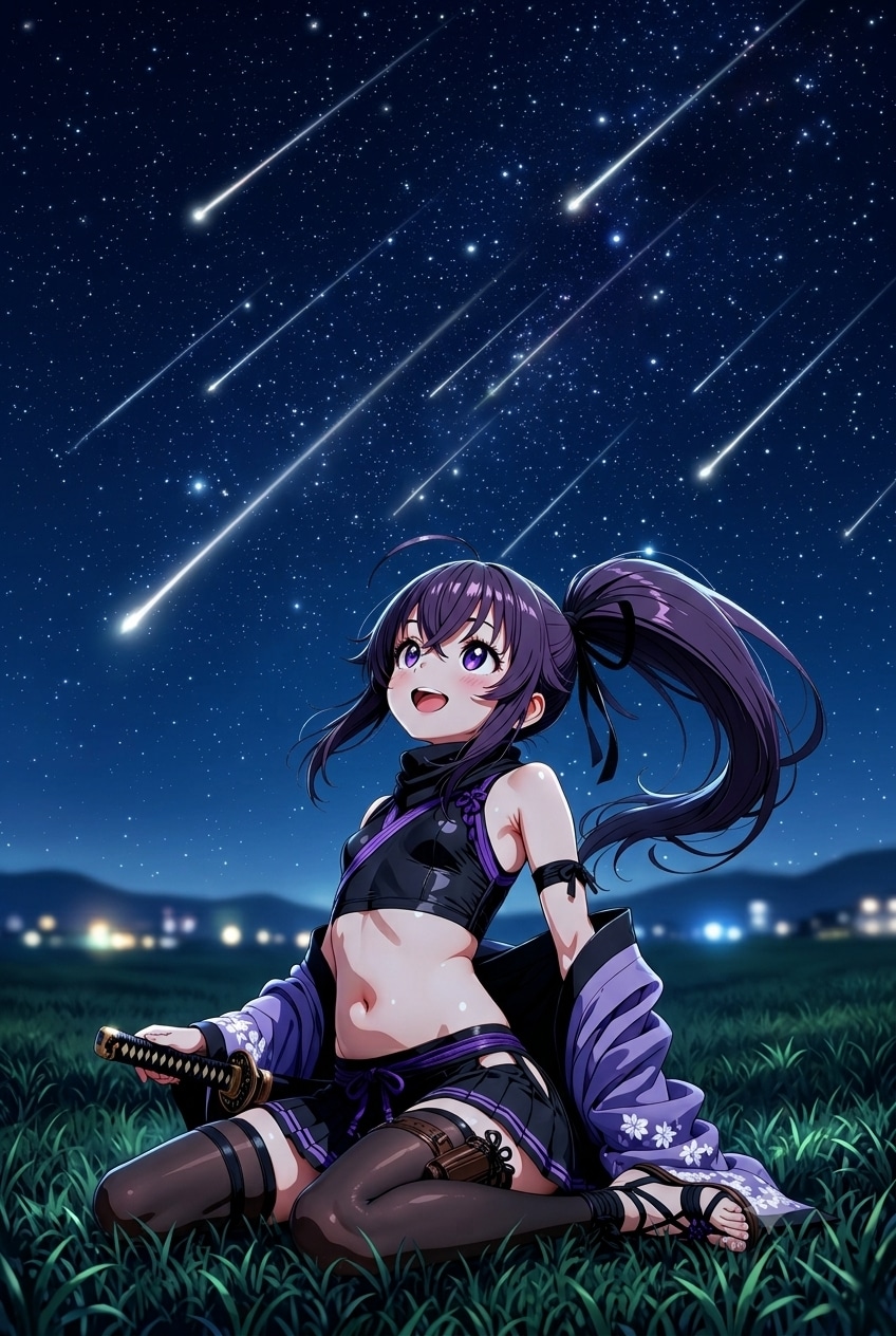 クノイチと流星群