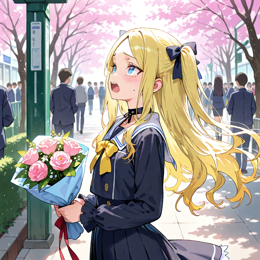 卒業式はカスタム制服で③