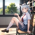 図書館の妖子さん 2枚目