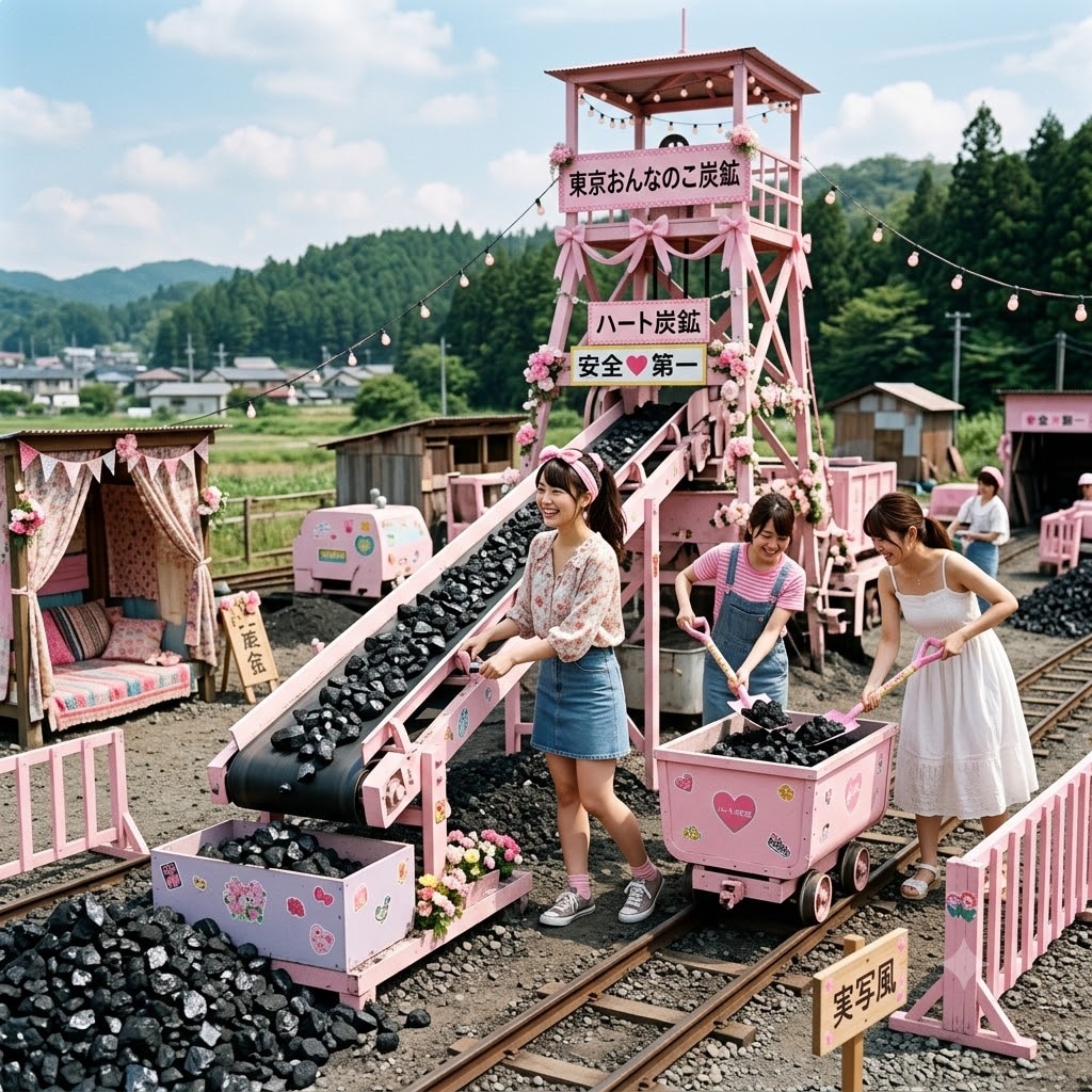 ガーリーな炭鉱