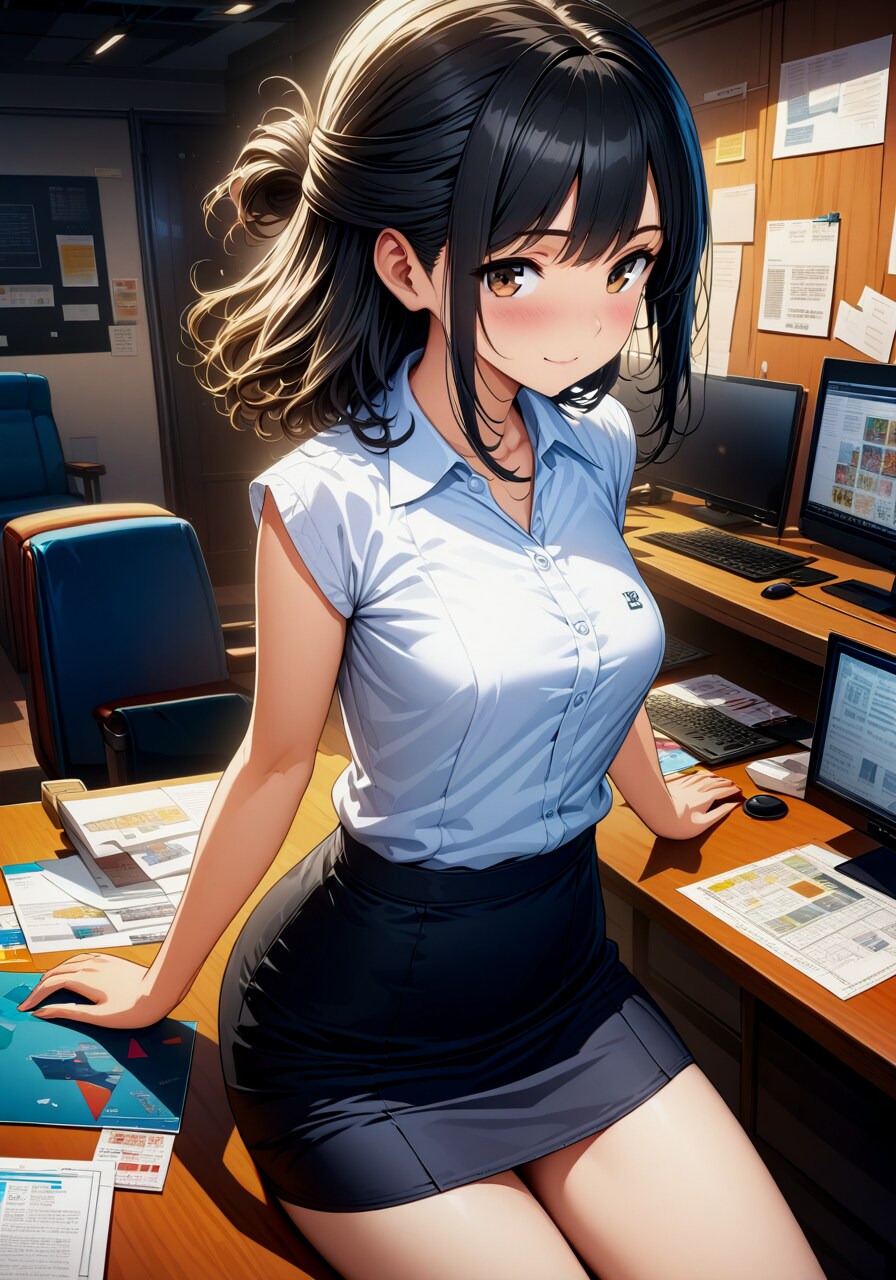 なぜだか急に作りたくなったOLちゃん