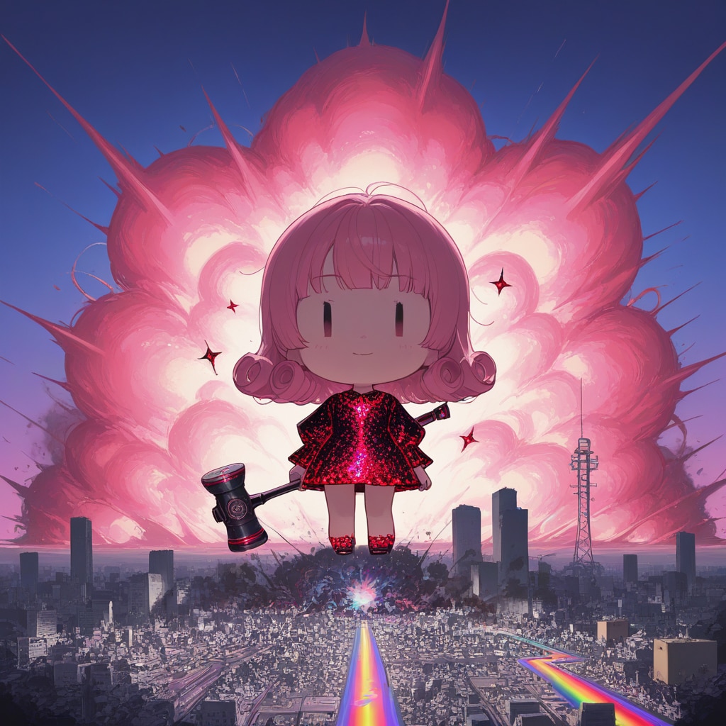 ピンク髪の兵器ちゃん | の人気AIイラスト・グラビア