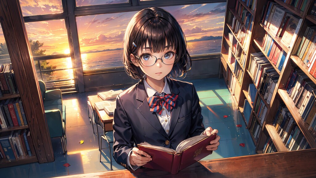 図書室のあの娘