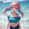 海辺 3枚目