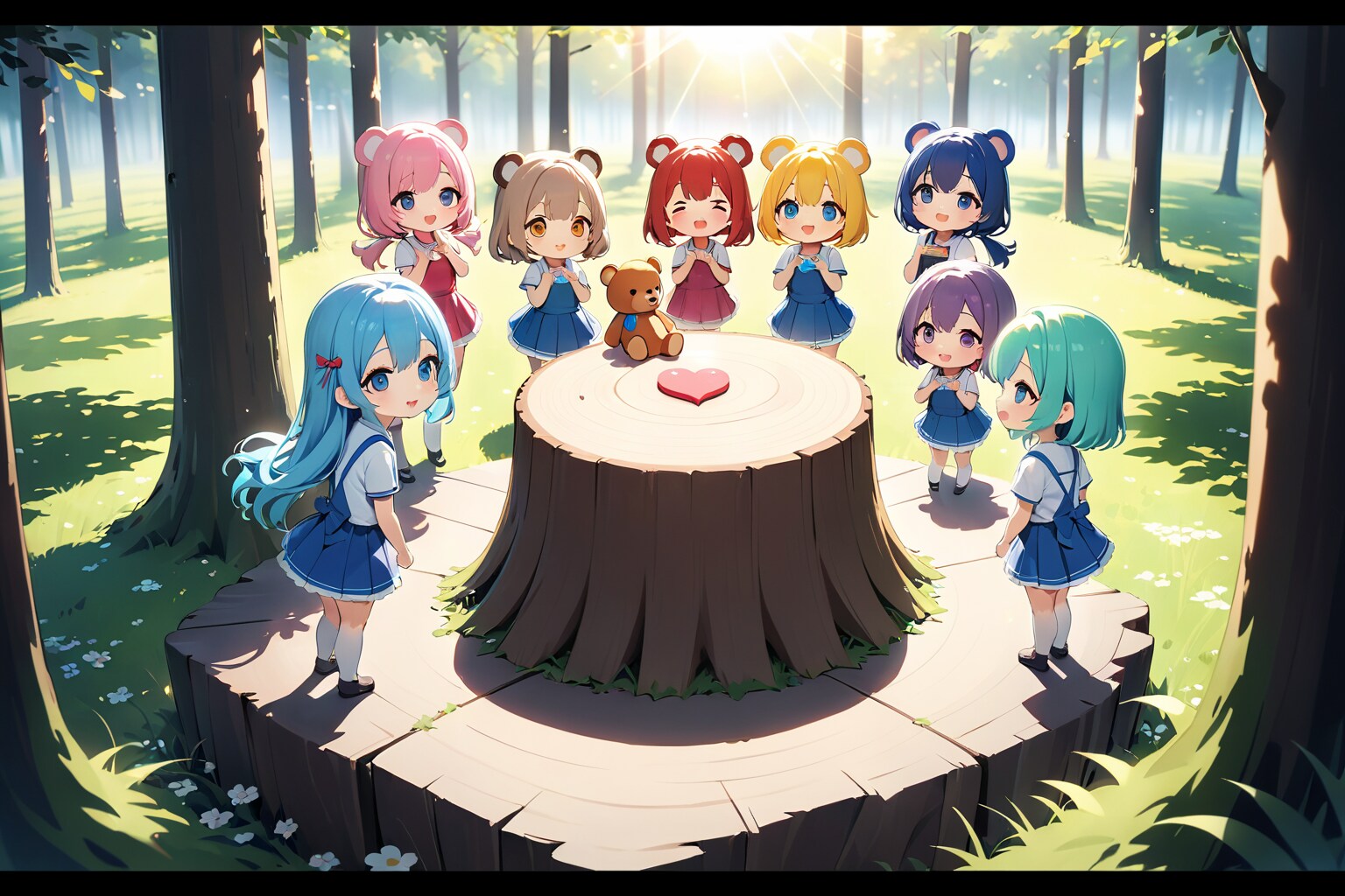 §クマの集会§。 | の人気AIイラスト・グラビア