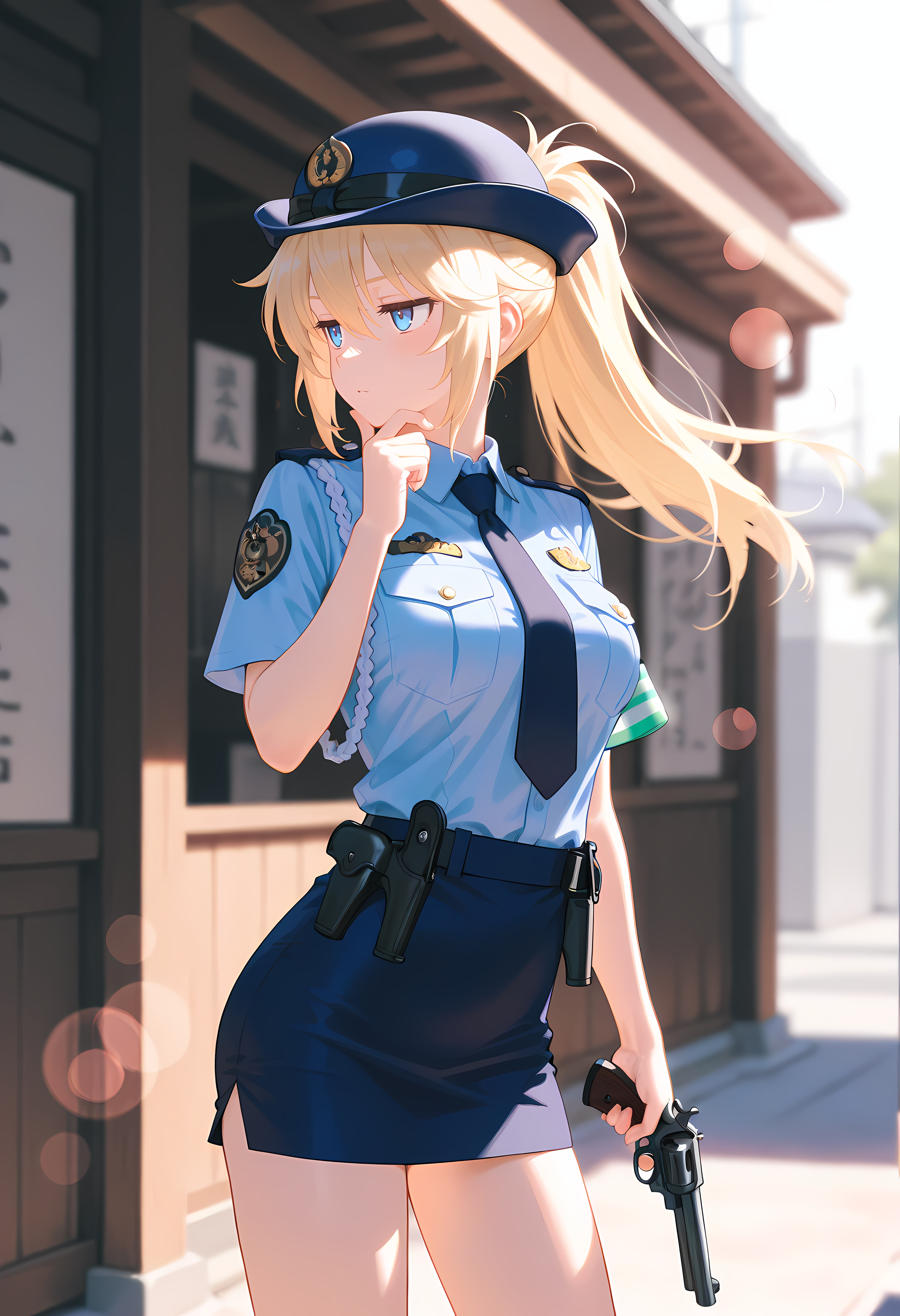 不敬を許さない婦警さん