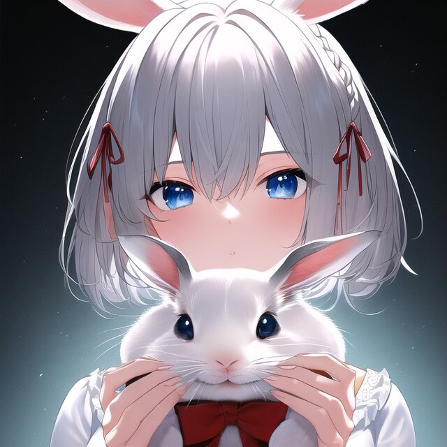 ほっぺ もちもち うさちゃん
