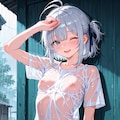 降られちゃったね 2枚目