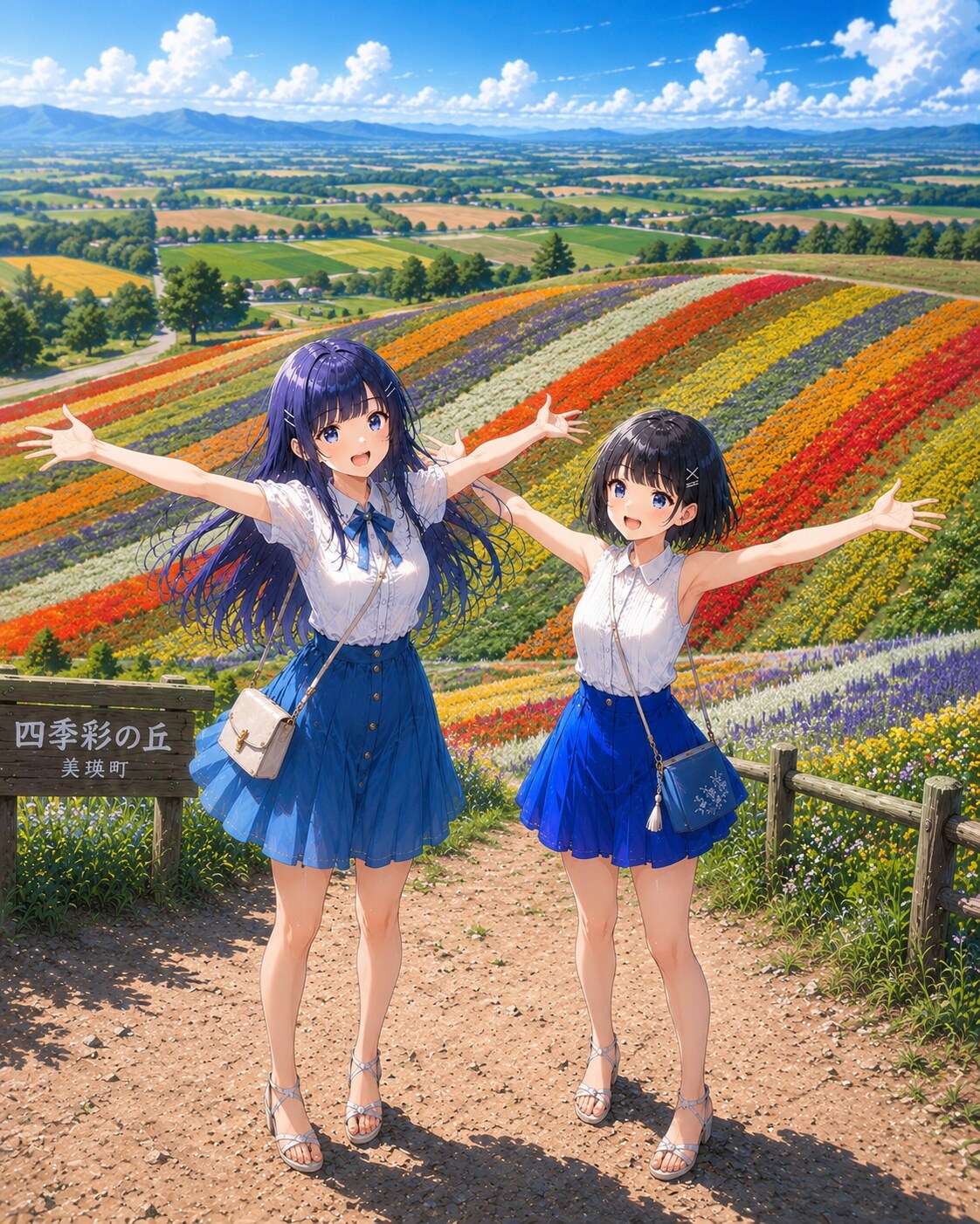 美瑛へ | の人気AIイラスト・グラビア