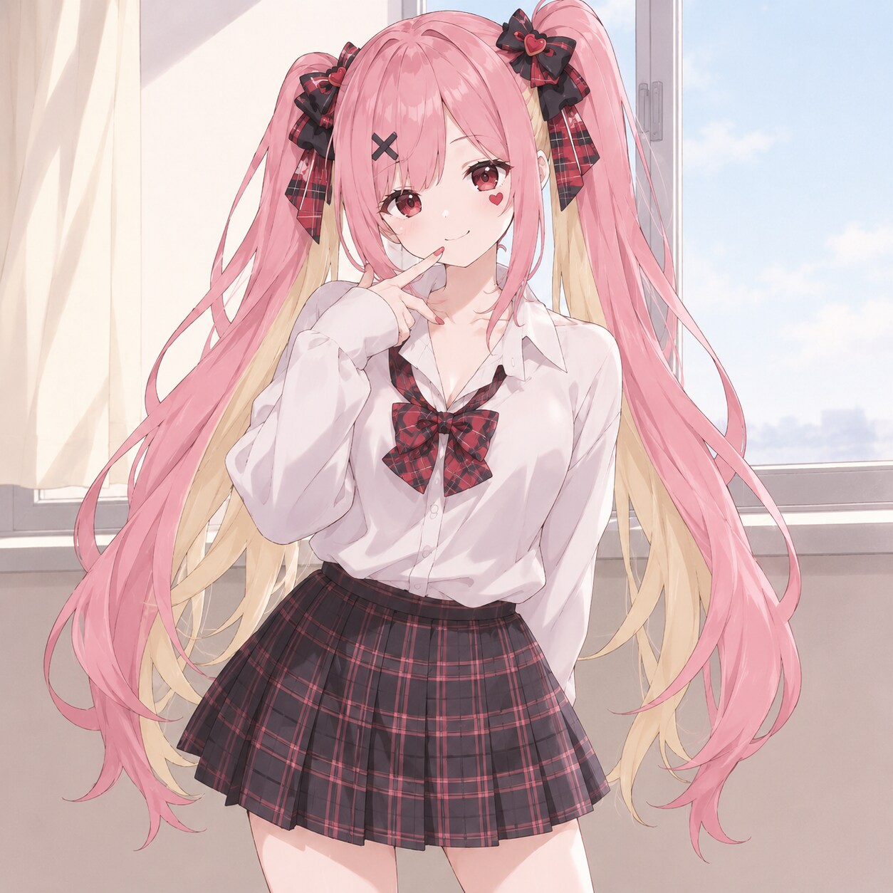うちの子（仮）の制服姿