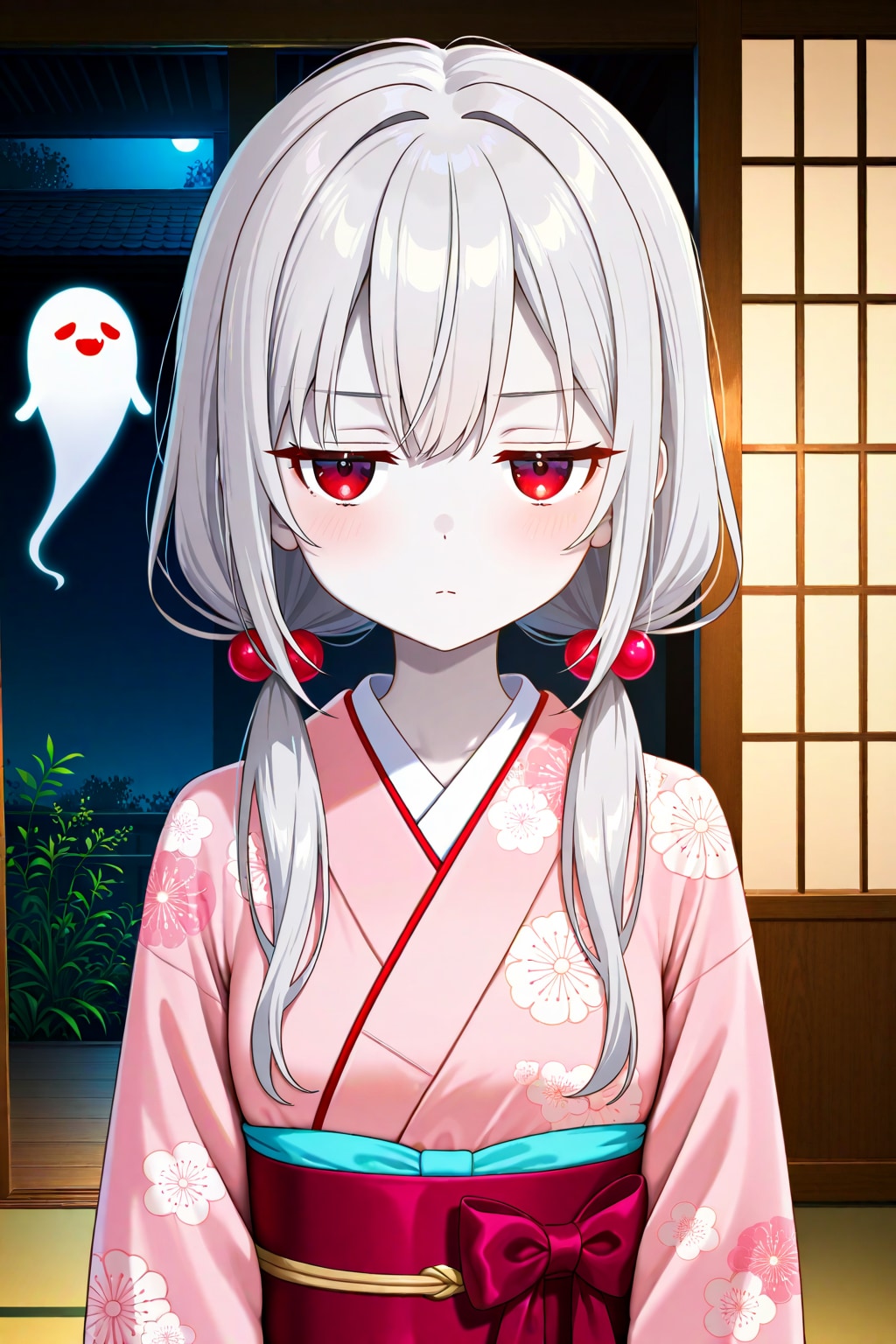 アイちゃんの座敷童ゴトーさんを添えて